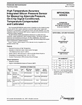 DataSheet MPXH6250A pdf